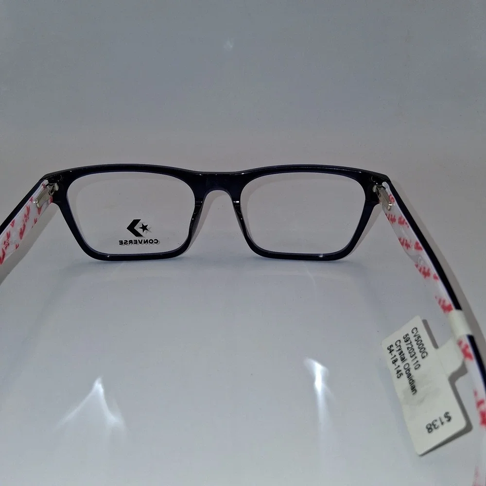 Converse CV5001 411 Crystal Obsidian 54-18-145 Eyeglasses CHUCK TAYLORS NEW
